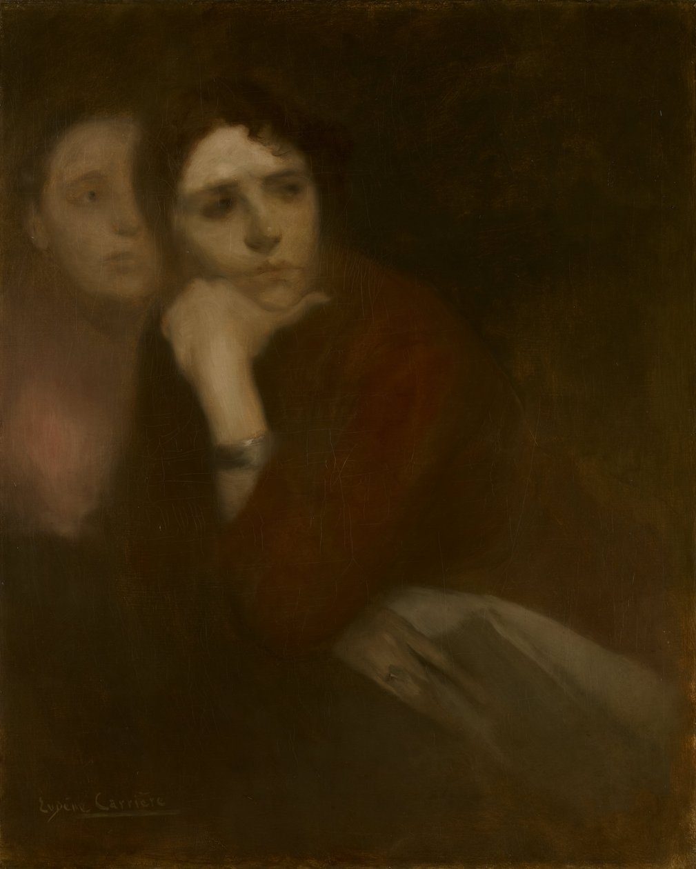 Dos mujeres de Eugène Carrière