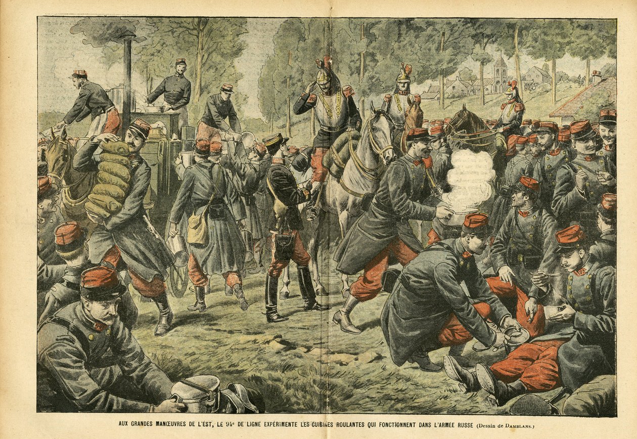Ilustración de Eugene Damblans en Le Pelerin de Eugene Damblans