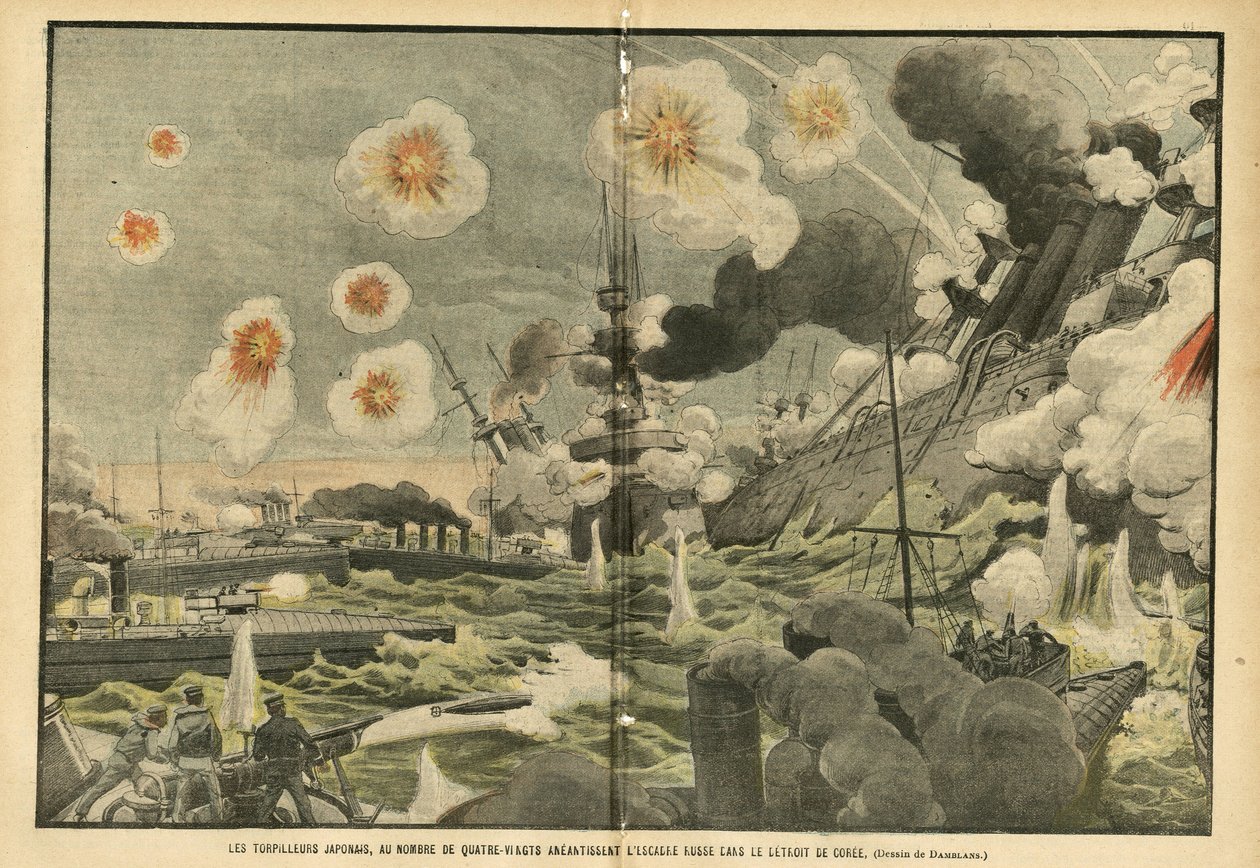 Ilustración de Eugene Damblans (1865-1945) en Le Pelerin de Eugene Damblans