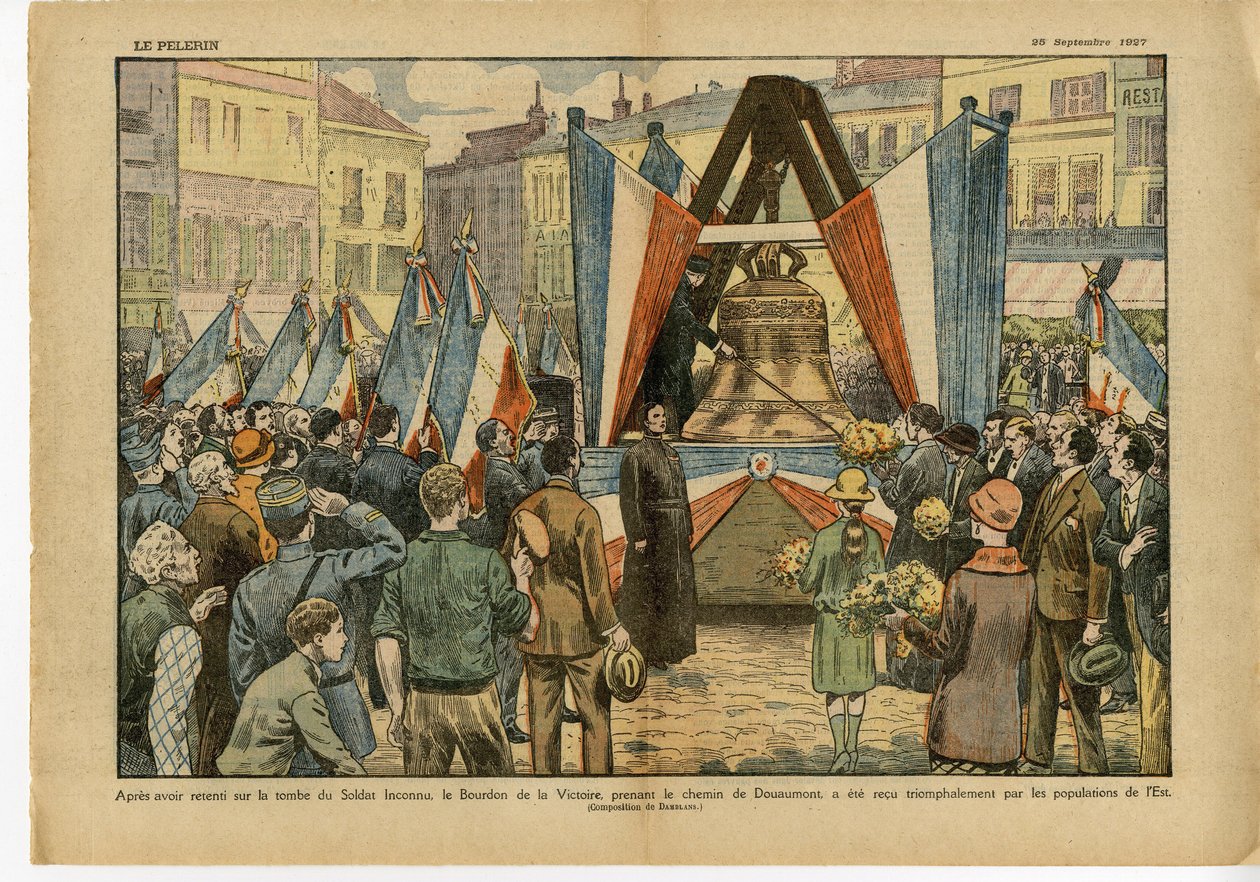 Ilustración de Eugene Damblans (1865-1945) en Le Pelerin de Eugene Damblans