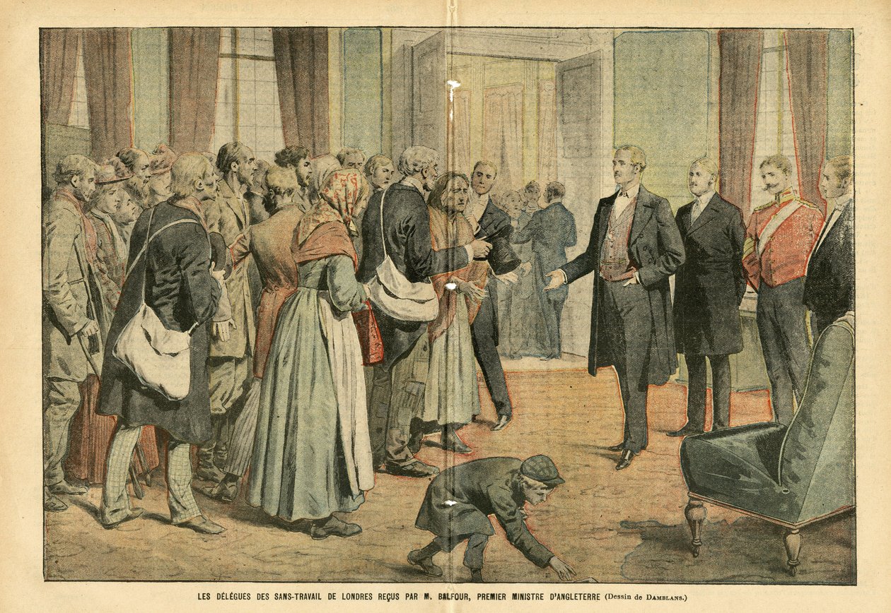 Ilustración de Eugene Damblans (1865-1945) en Le Pelerin de Eugene Damblans