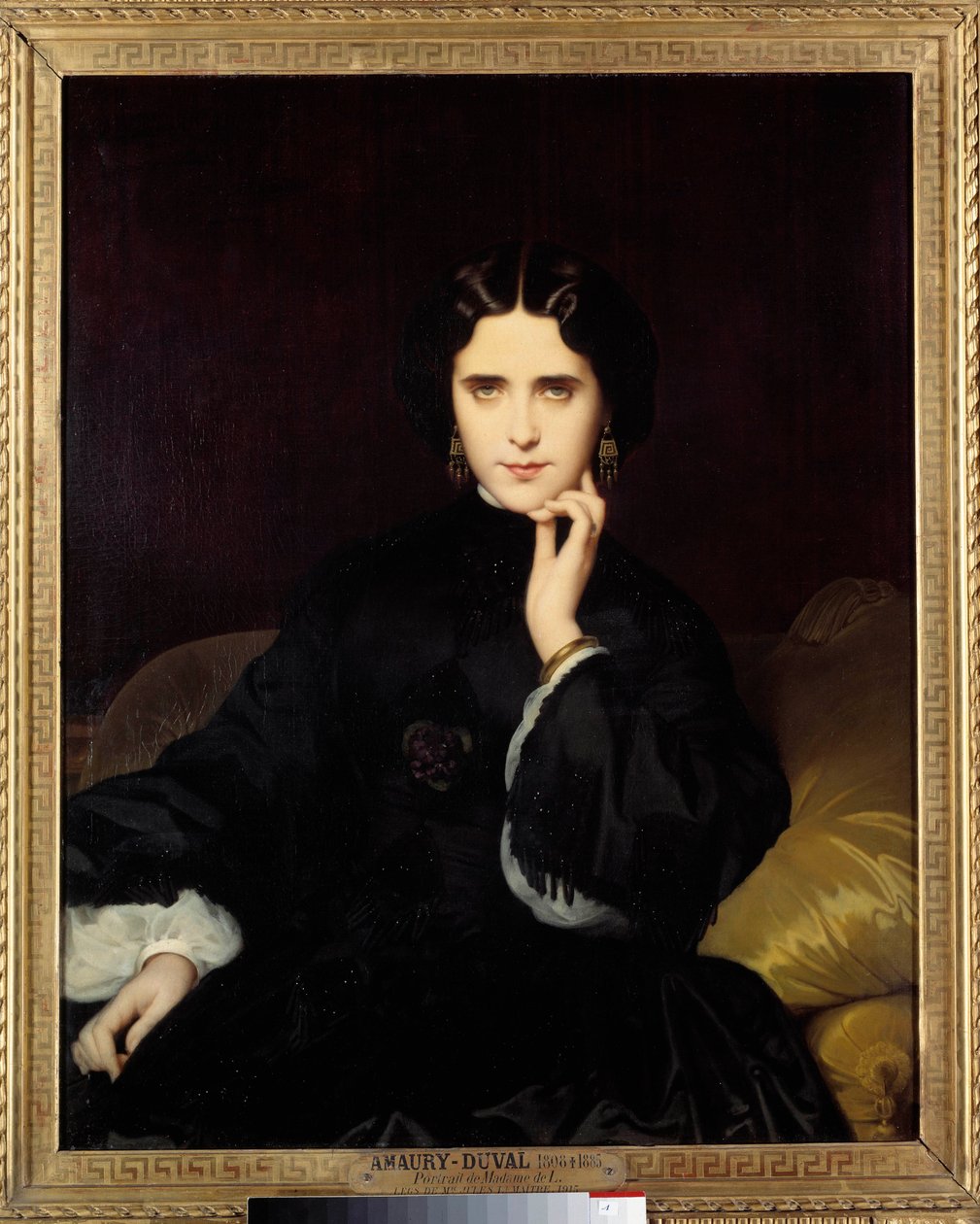 Retrato de Madame de Loynes de Eugene Emmanuel Amaury Duval