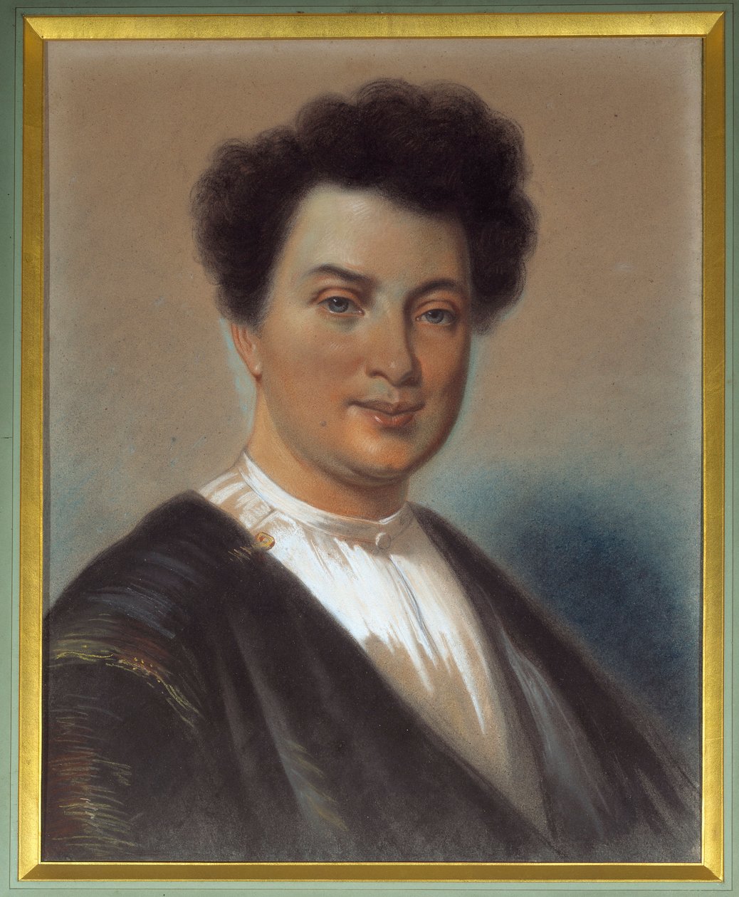 Retrato de Alexandre Dumas Padre de Eugene Giraud