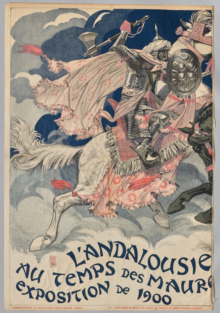Andalusia at the Time of the Moors (left side) de Eugene Grasset