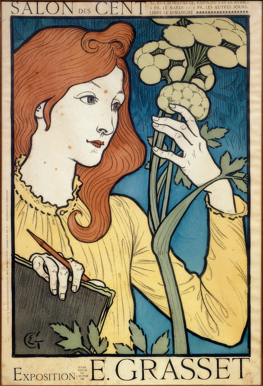 Salón des Cent, exposición de E. Grasset de Eugene Grasset