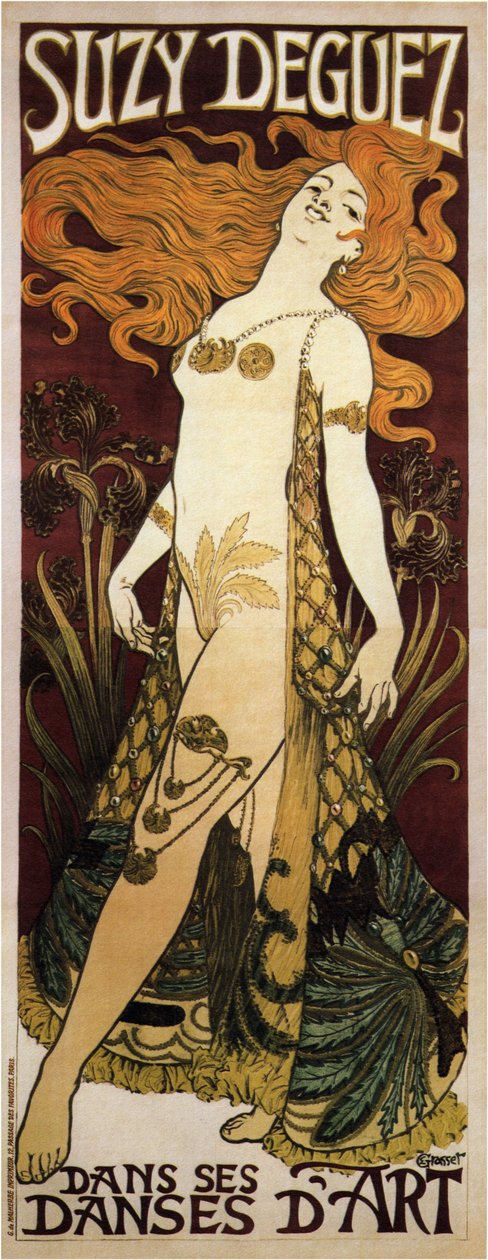 Suzy Deguez, 1905 de Eugene Grasset