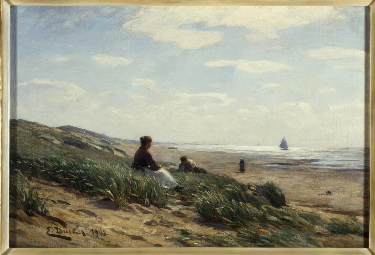 En la duna de Eugene Gustav Dücker