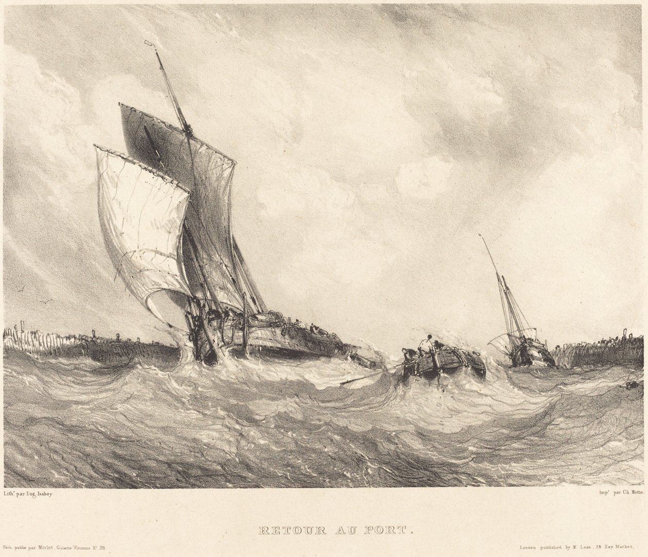 Regreso al Puerto de Eugene Isabey