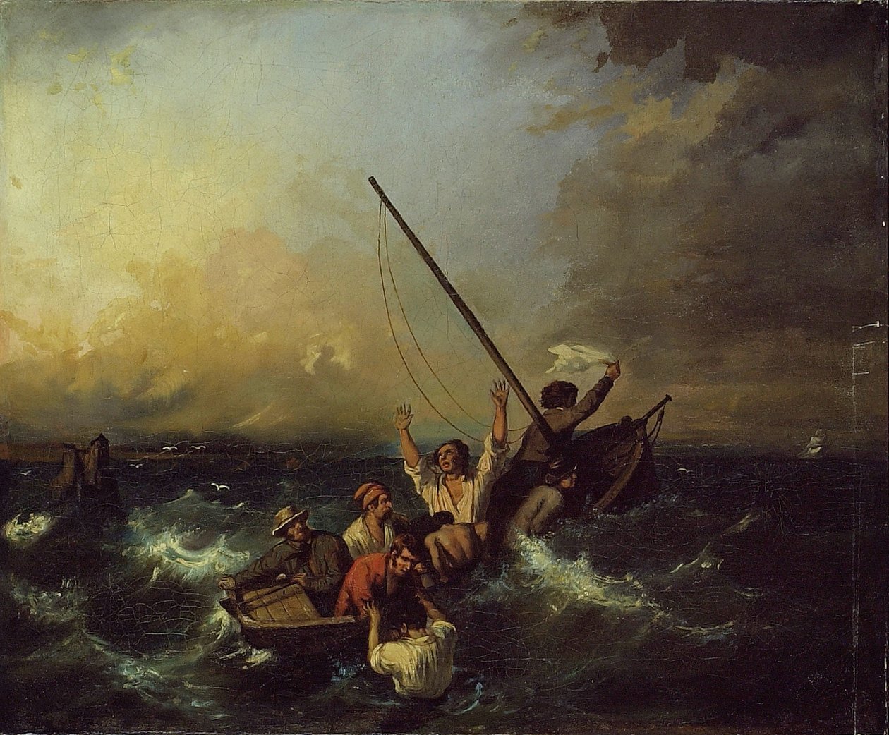 Naufragio de Eugene Isabey
