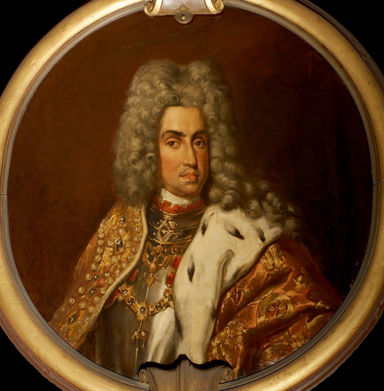 Retrato de Carlos VI 1685-1740, Emperador del Sacro Imperio Romano, 1885 de Eugene Joors