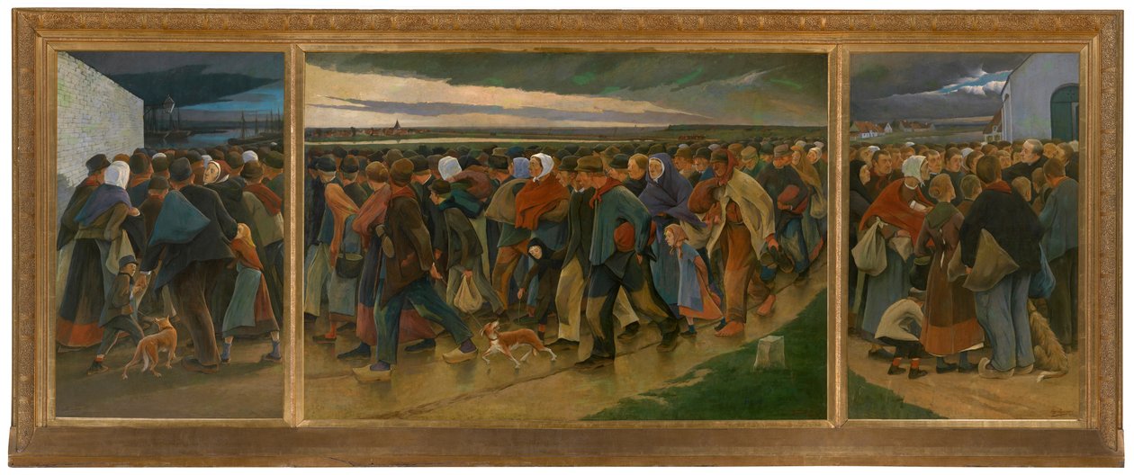 Emigrantes de Eugene Laermans