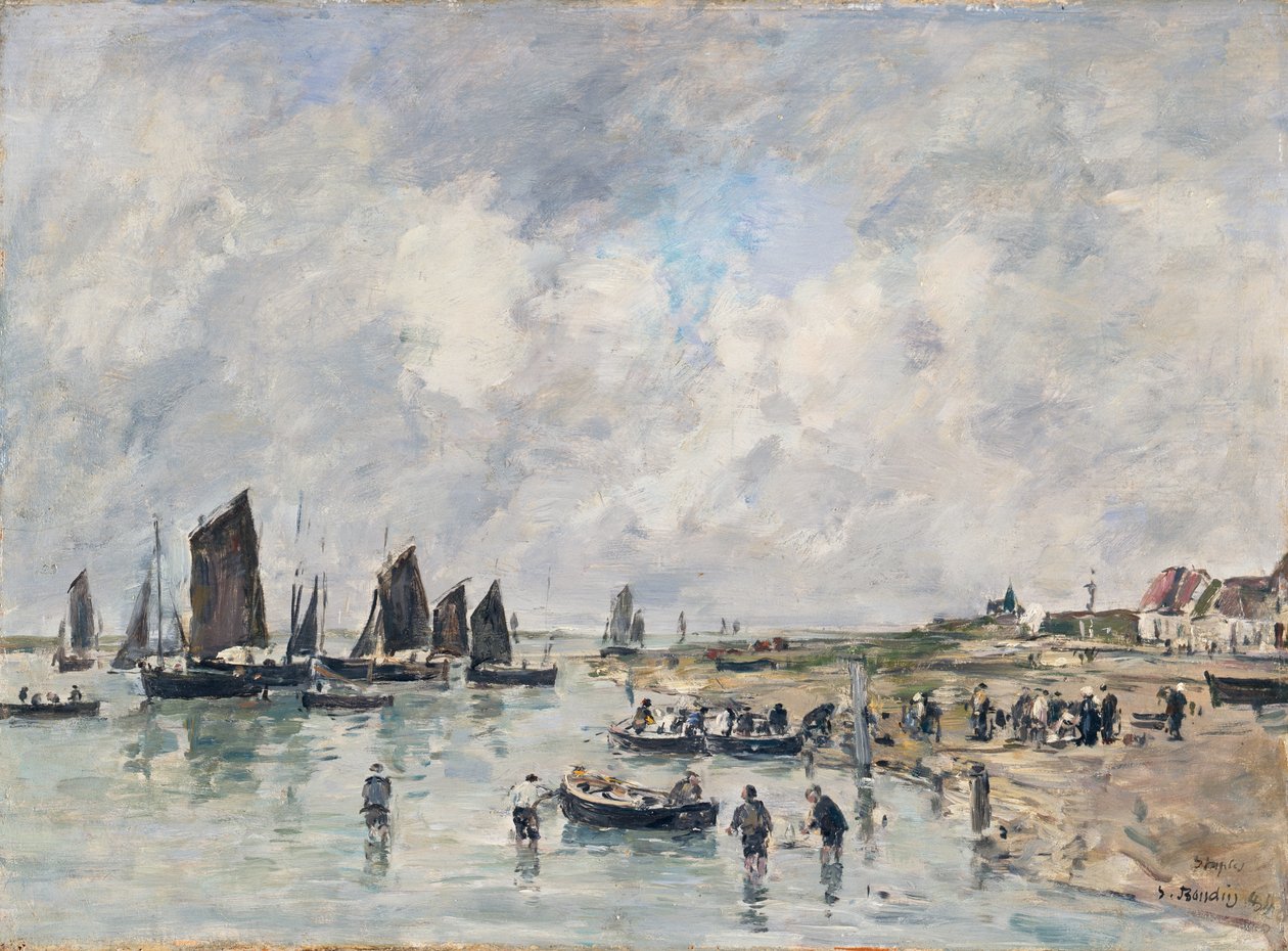 Etaples de Eugene Louis Boudin