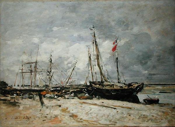 Le Crotoy de Eugene Louis Boudin