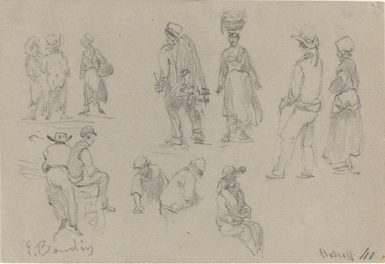 Figuras Provinciales de Eugene Louis Boudin