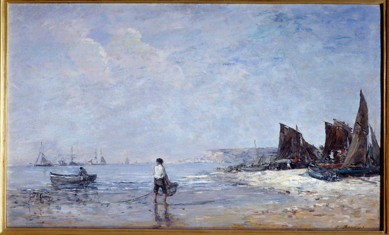 El pescador de Eugene Louis Boudin