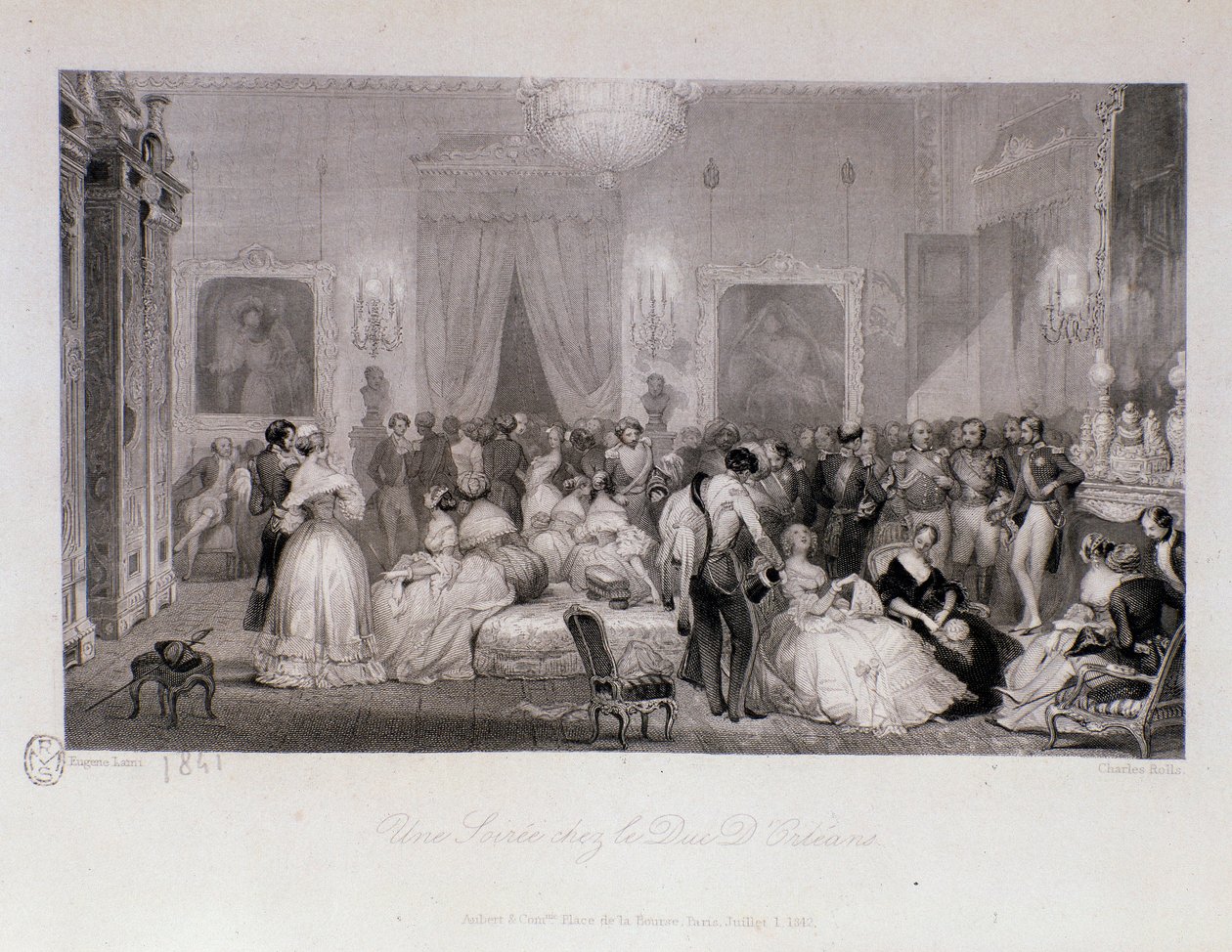 Una velada social con el Duque de Orleans (Ferdinand-Philippe o Ferdinand Philippe d