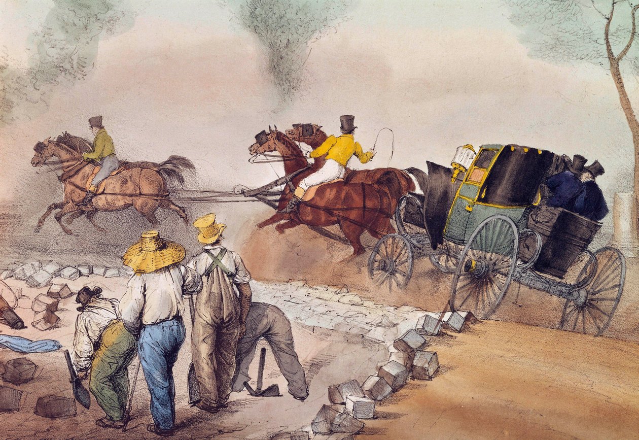 Pasadores de polvo de Eugene Louis Lami