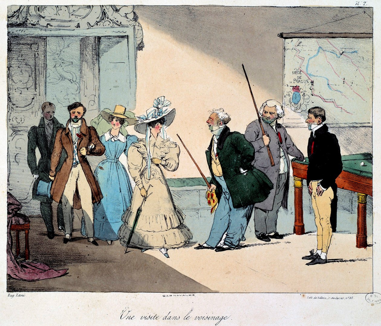 Vida en el castillo: una visita al vecindario de Eugene Louis Lami