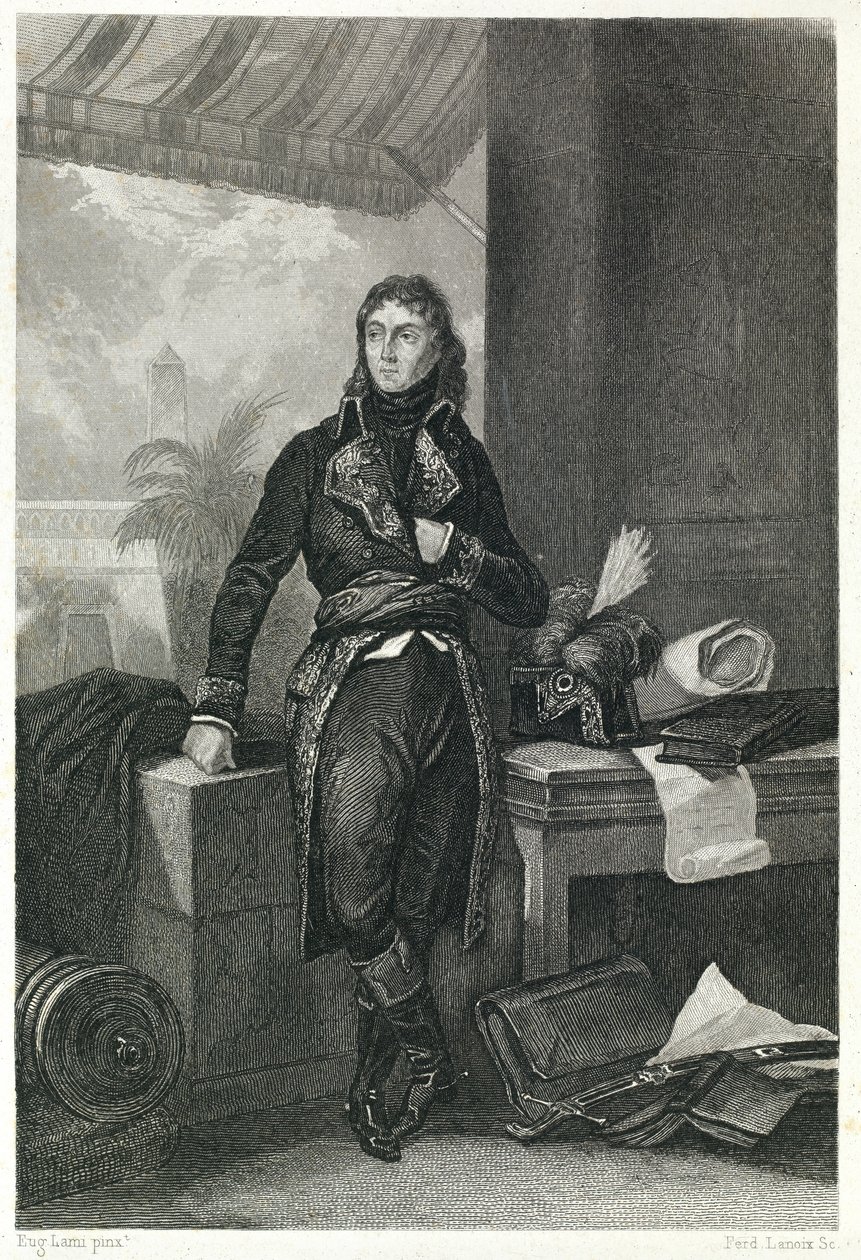 Retrato del General Louis Charles Antoine Desaix de Eugene-Louis Lami