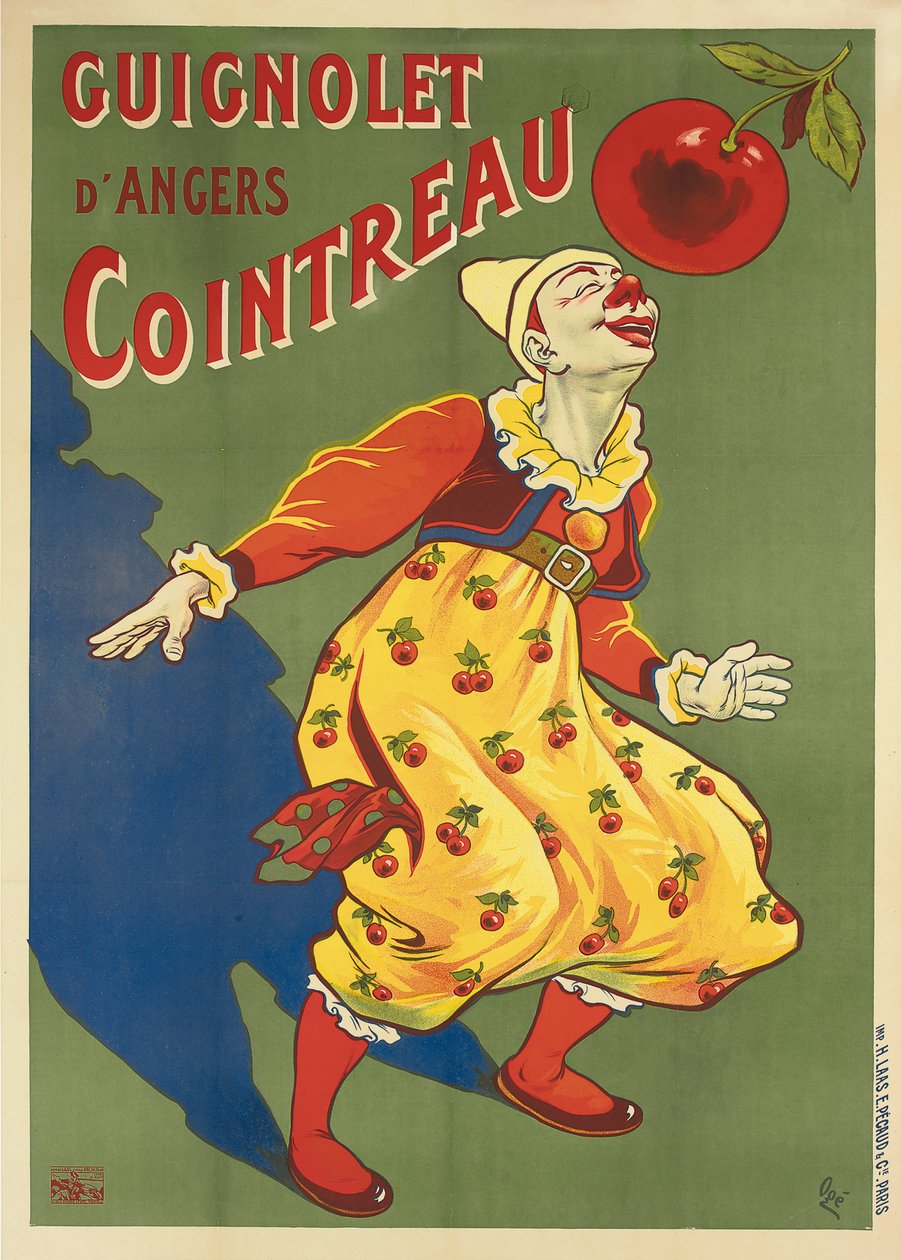 Póster publicitario para Guignolet