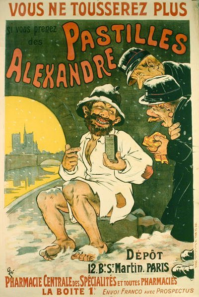 Póster publicitario de 