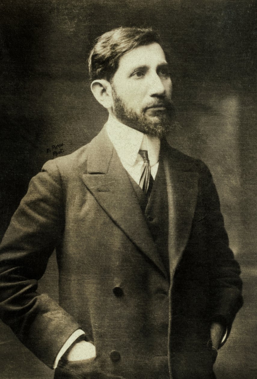 Retrato de Charles Maurras (foto) de Eugene Pirou