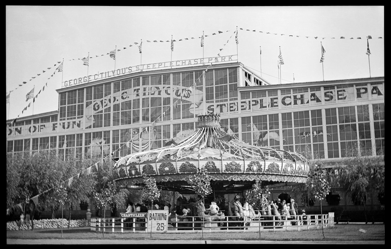 Vista de Coney Island, 1903 de Eugene Wemlinger