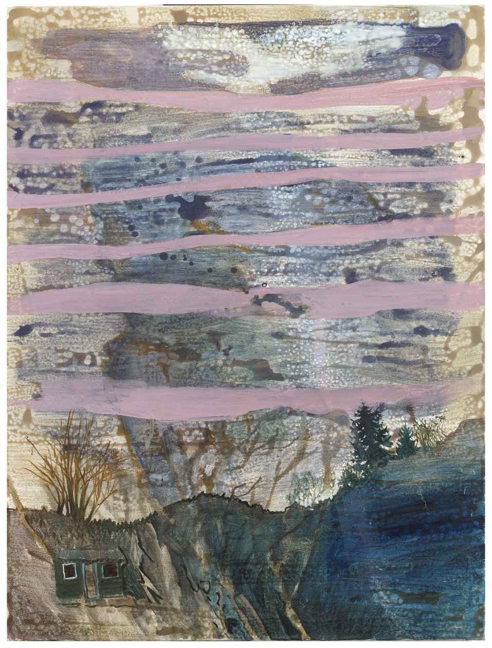 Sombras del bodegón (óleo y pigmento sobre lino) de Eugenie Vronskaya