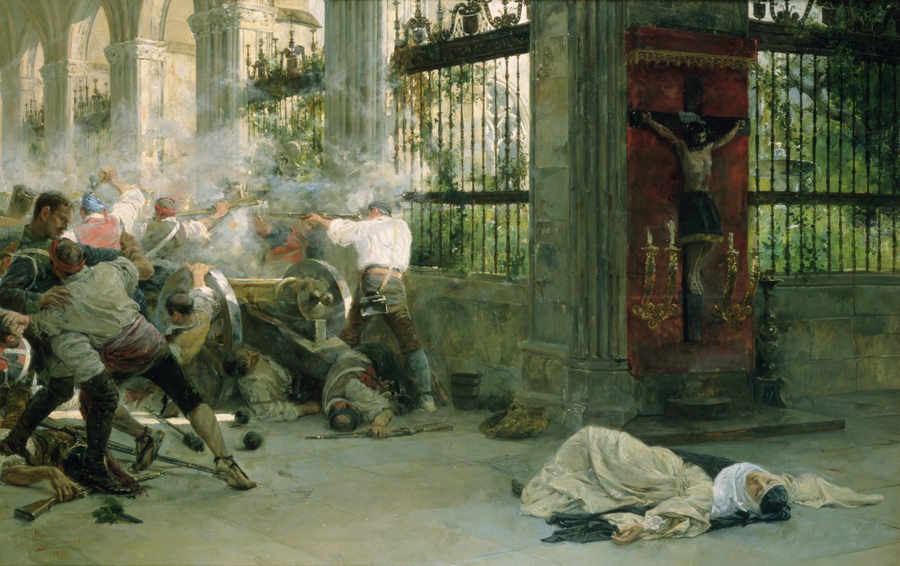 Episodio de la Guerra de Independencia, 1892 de Eugenio Alvarez Dumont