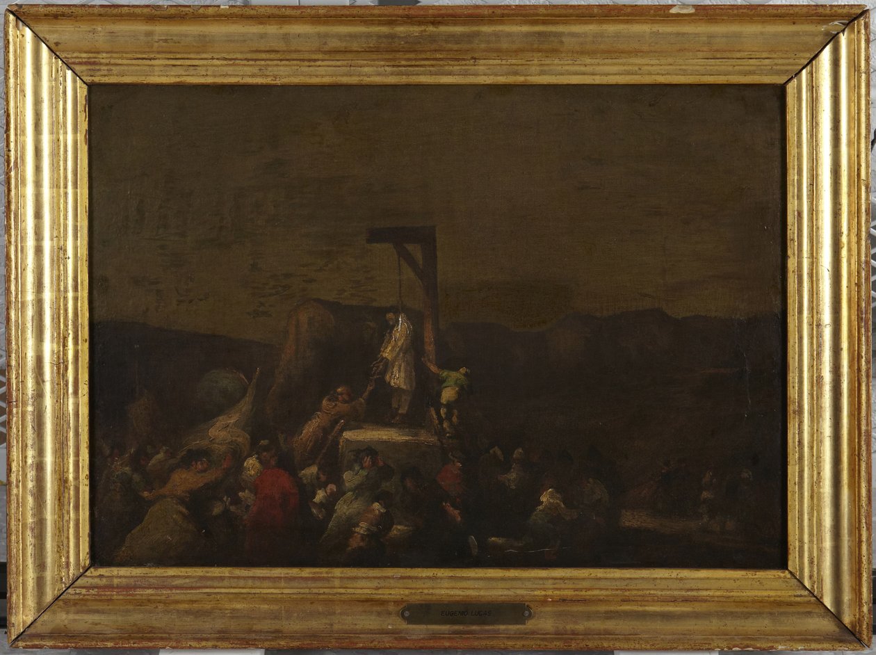 Die Hinrichtung de Eugenio Lucas Velázquez