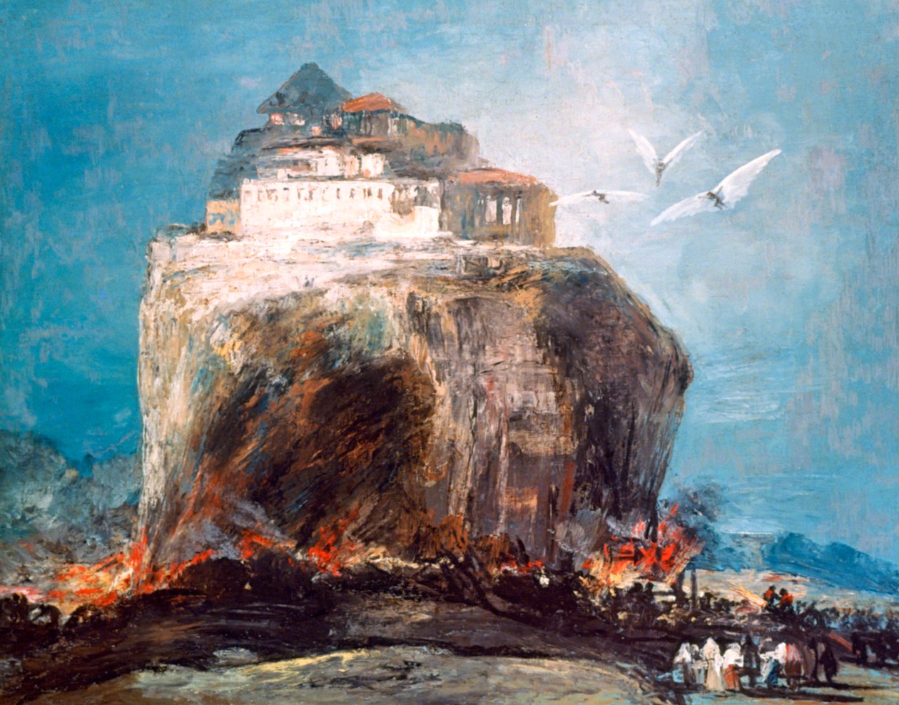 Ciudad en la roca de Eugenio Lucas Villamil