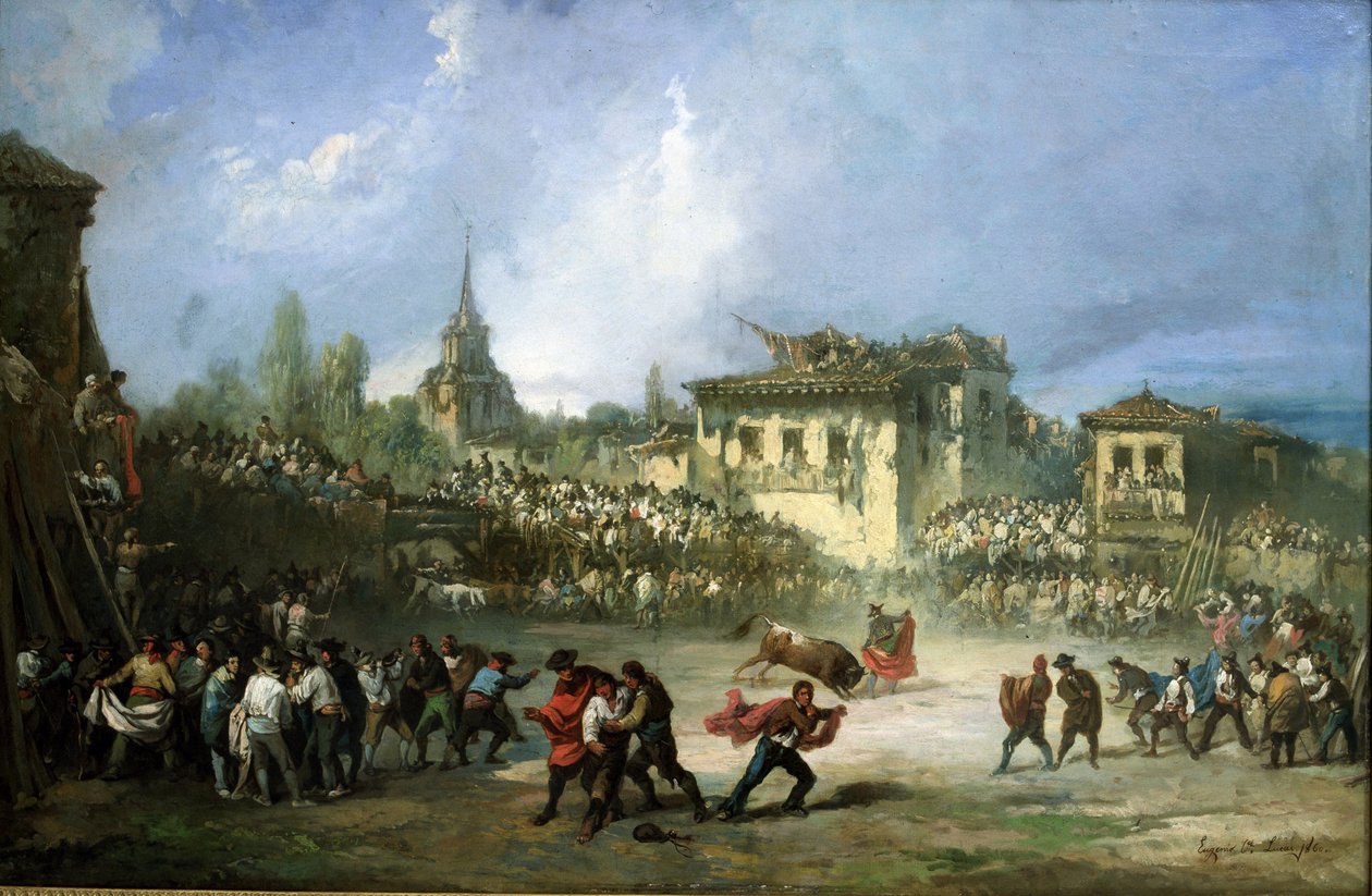 La gran Capea de Eugenio Lucas y Padilla