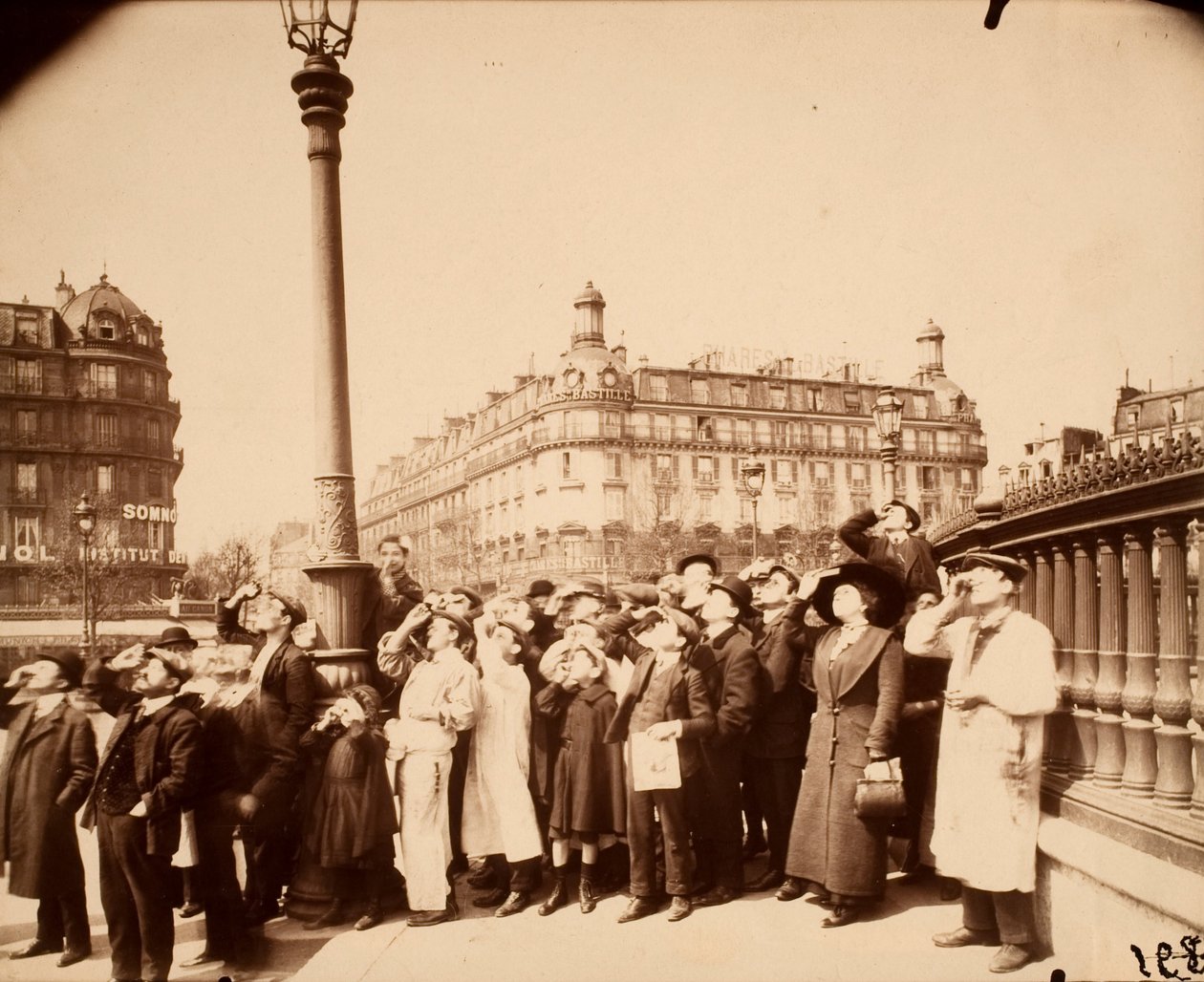 El Eclipse, abril 1912 de Eugène Atget