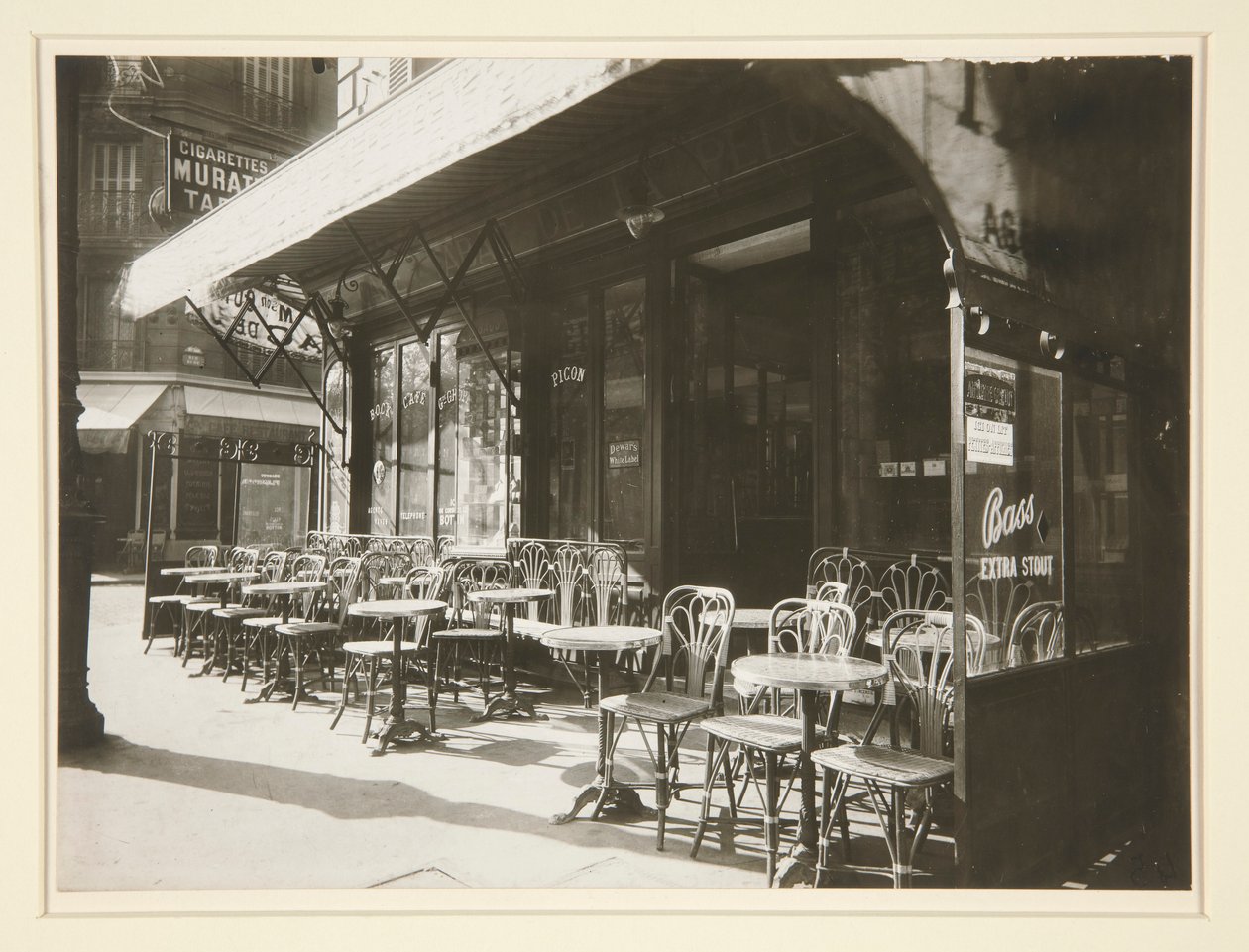 ¿Café? - Avenida del Gran Ejército de Eugène Atget