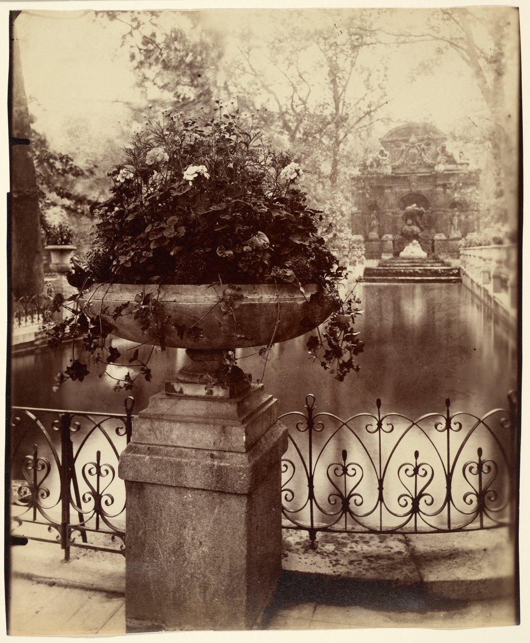 Jardines de Luxemburgo de Eugène Atget