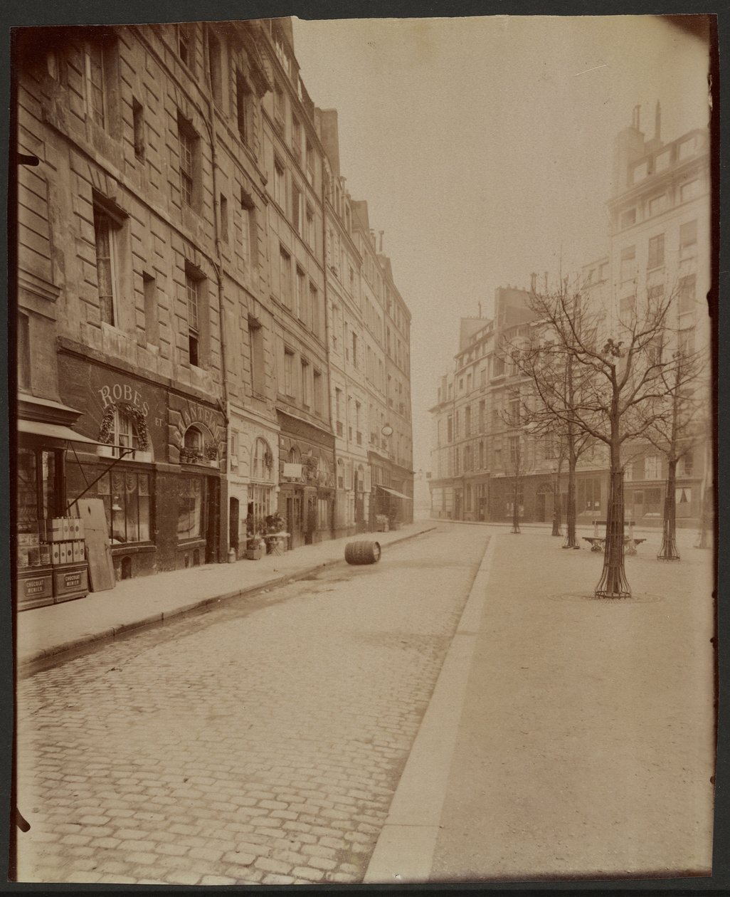 Plaza Dauphine de Eugène Atget