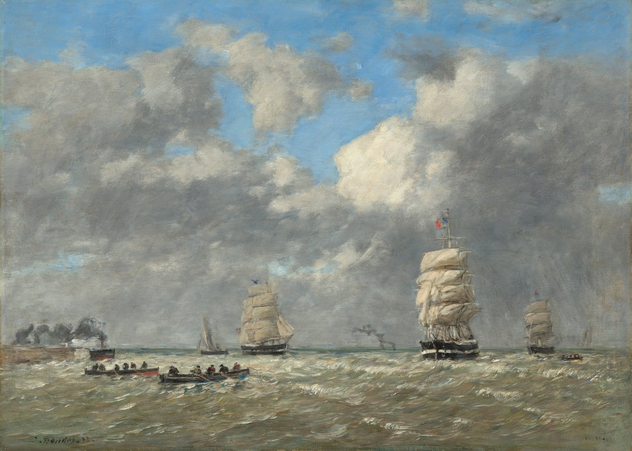 Le Havre de Eugène Boudin