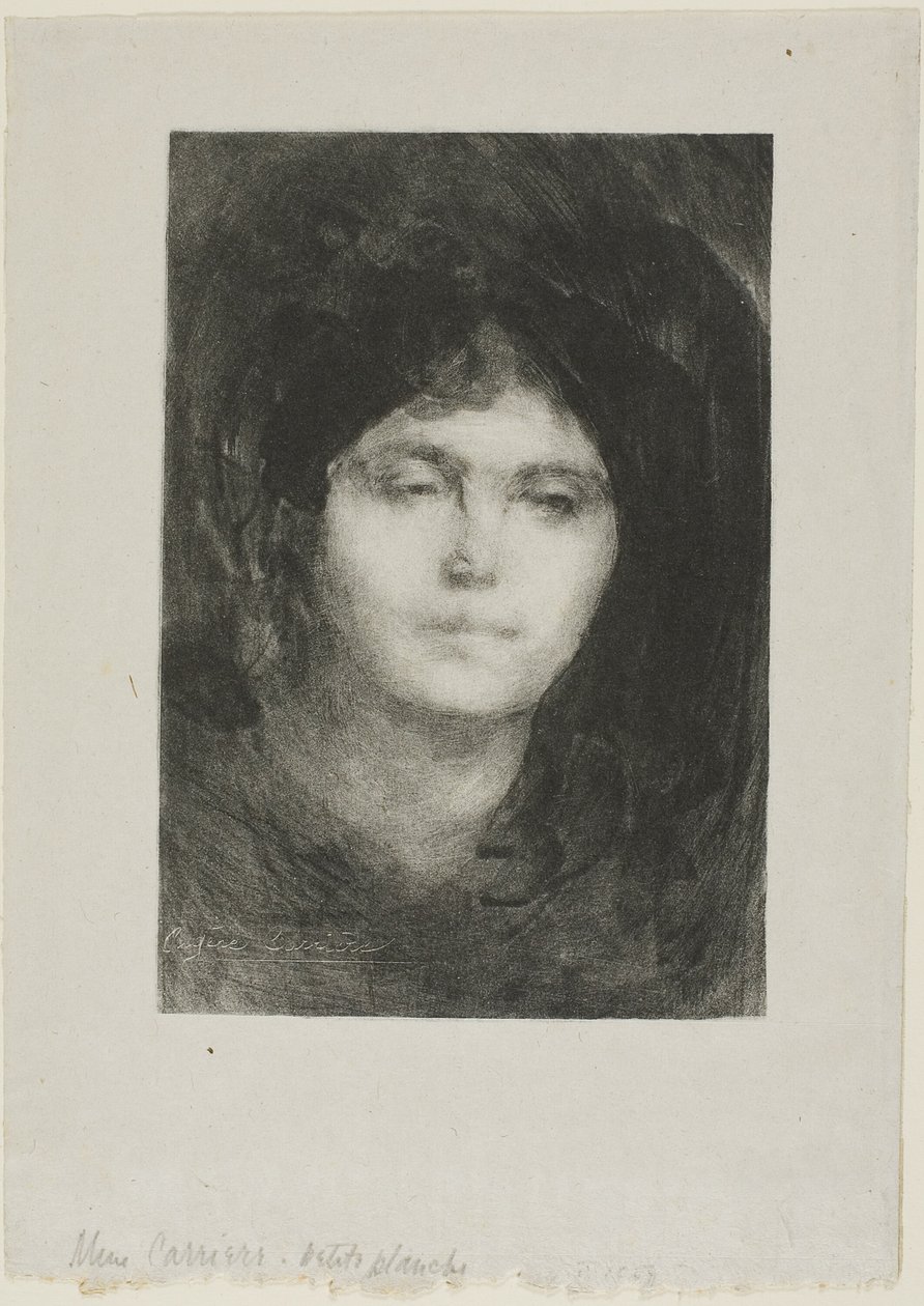 Madame Eugène Carrière de Eugène Carrière