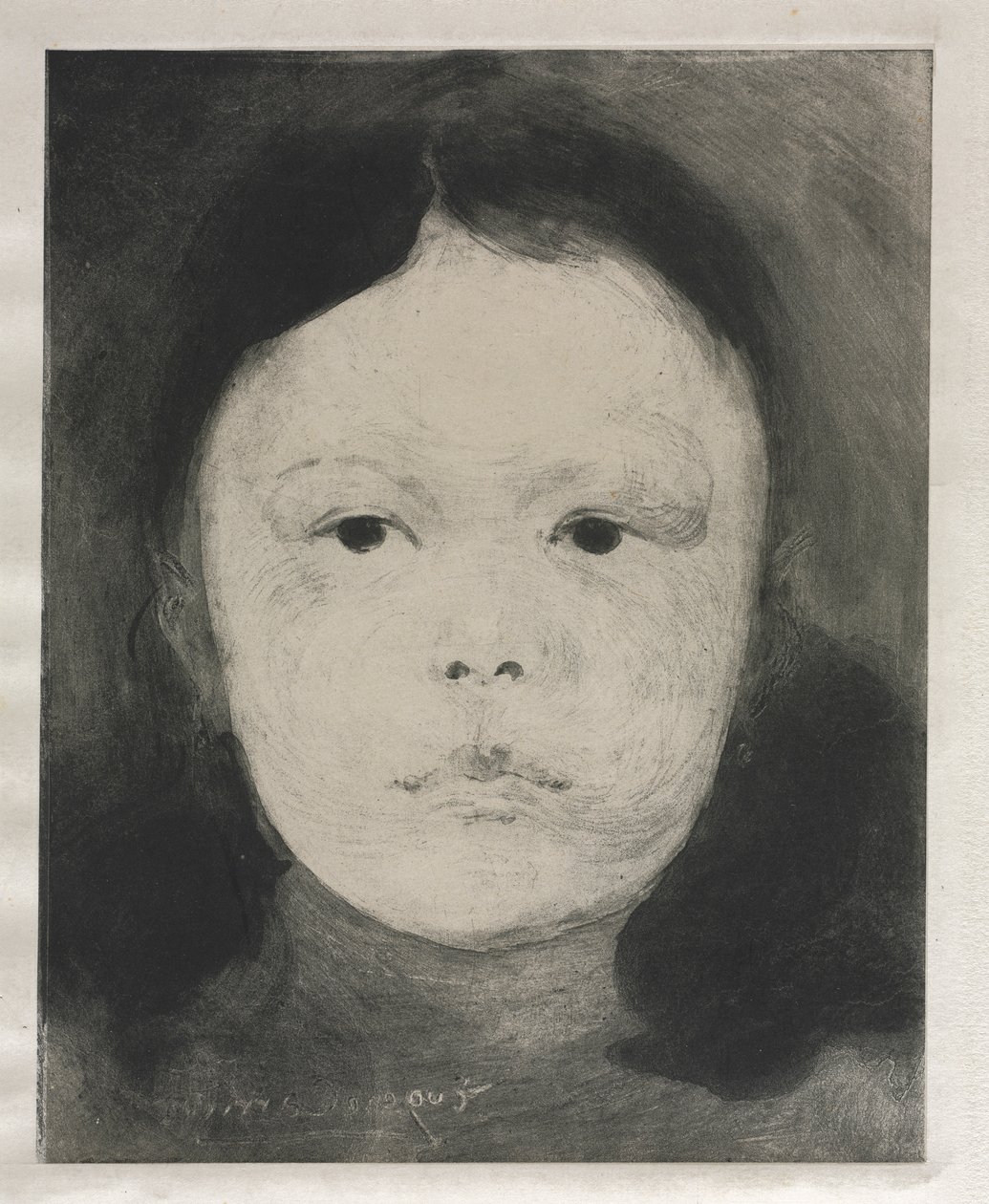 Marguerite Carrière, 1890 de Eugène Carrière