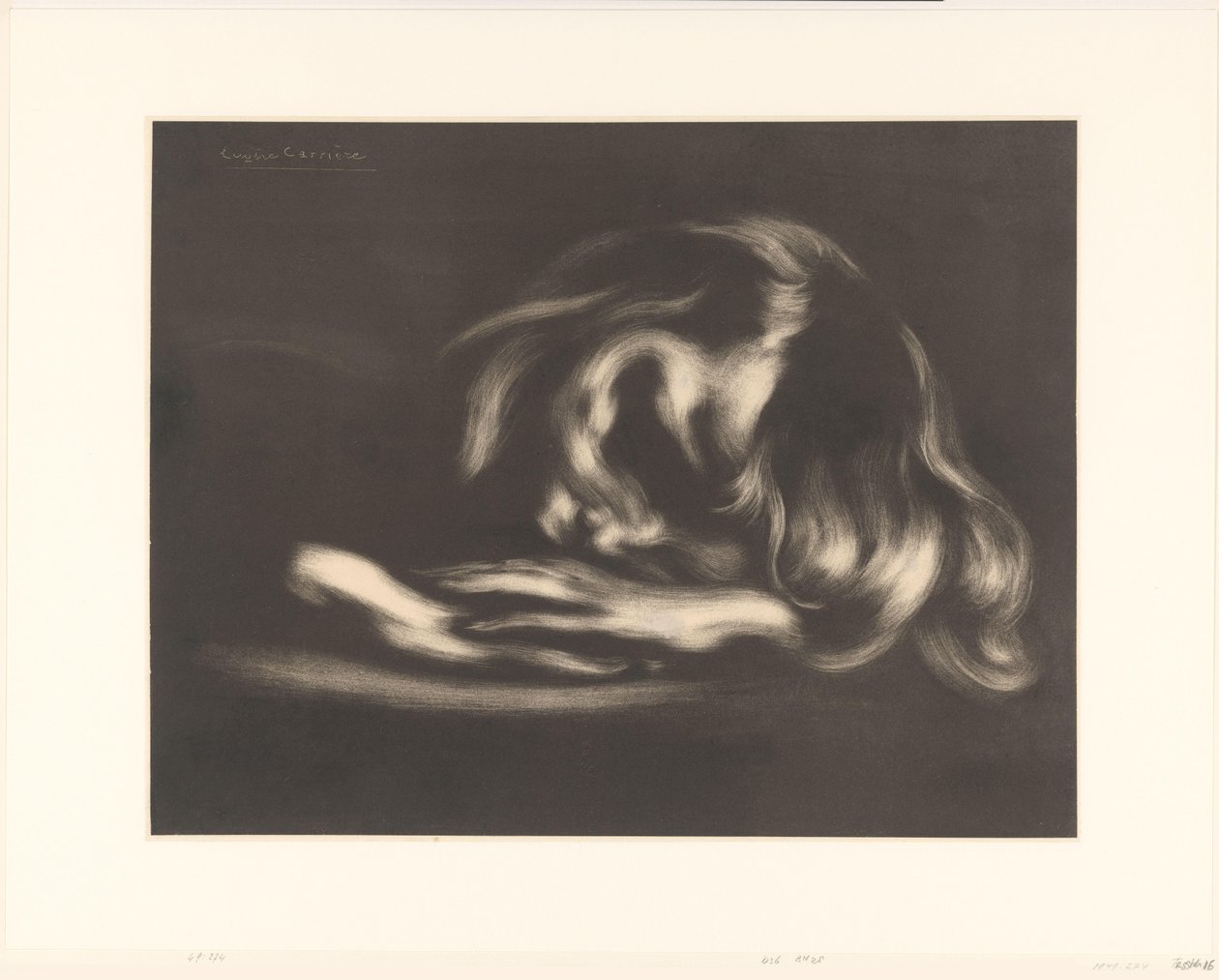 La chica que duerme
El sueño de Eugène Carrière