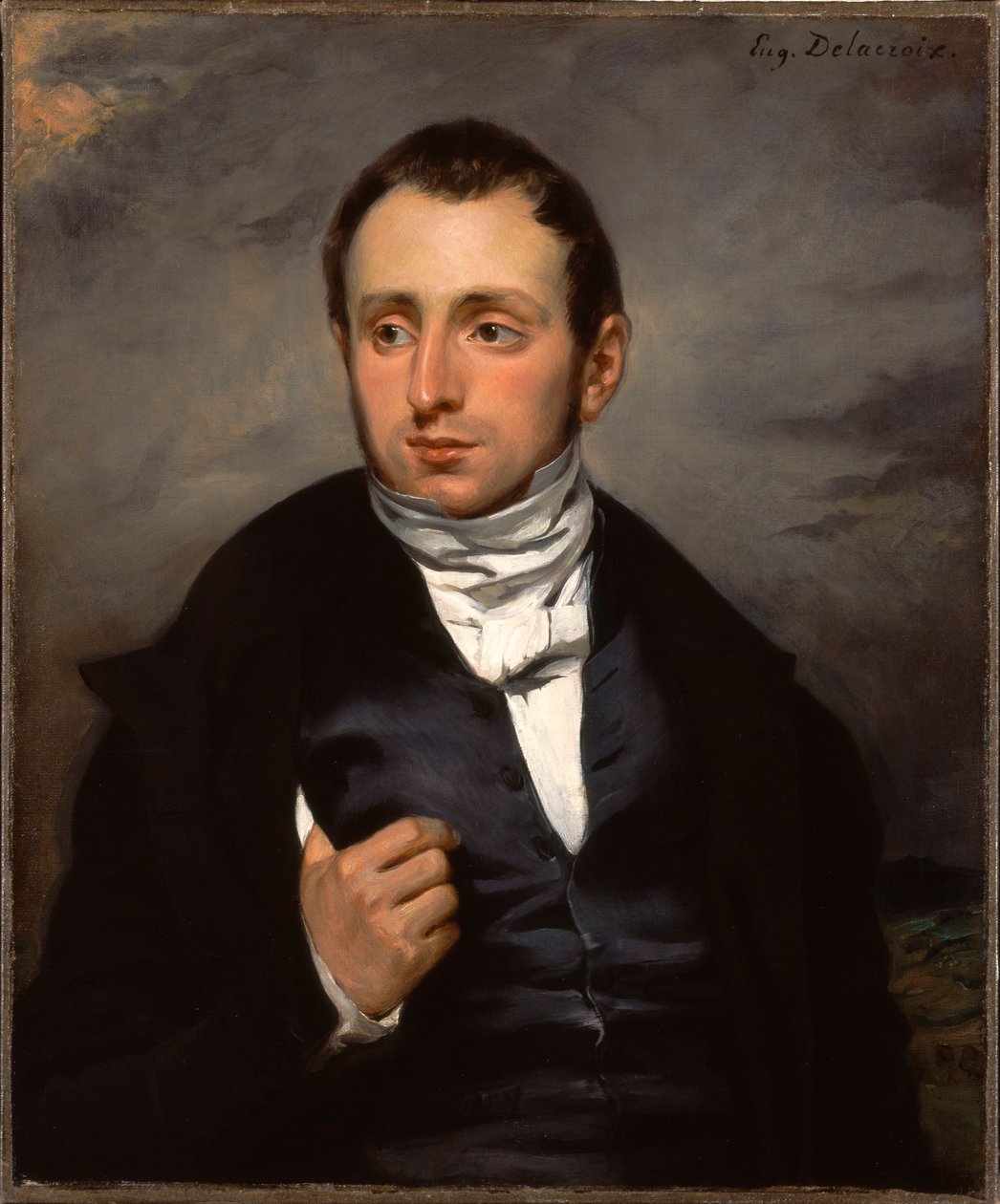 Retrato del Dr. François-Marie Desmaisons de Eugène Delacroix
