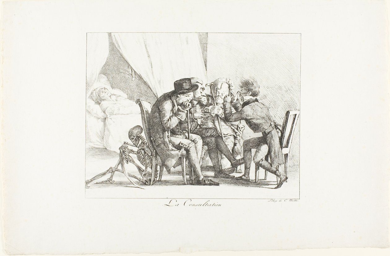 La consulta de Eugène Delacroix