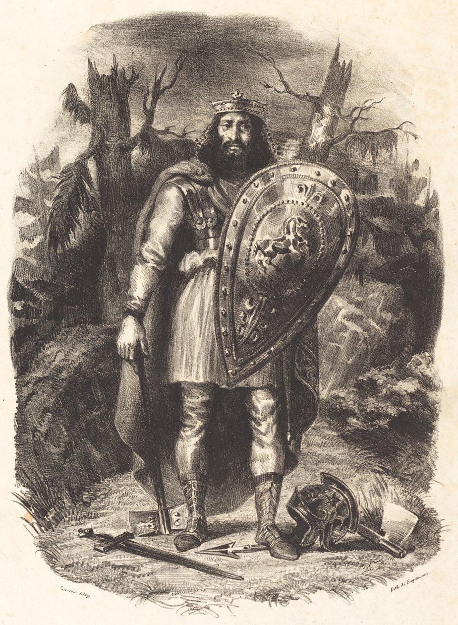Vercingétorix, 1829 de Eugène Delacroix