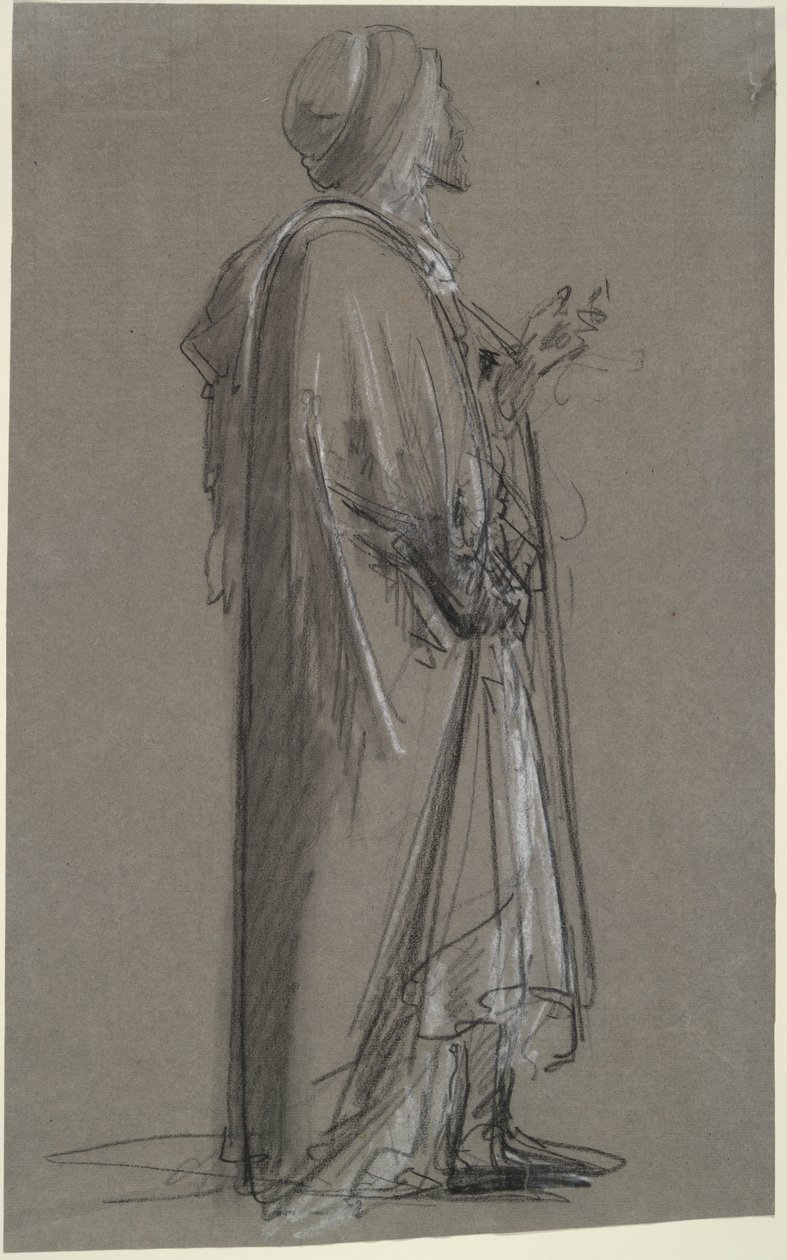 Arabe debout (Una árabe permanente) de Eugène Fromentin