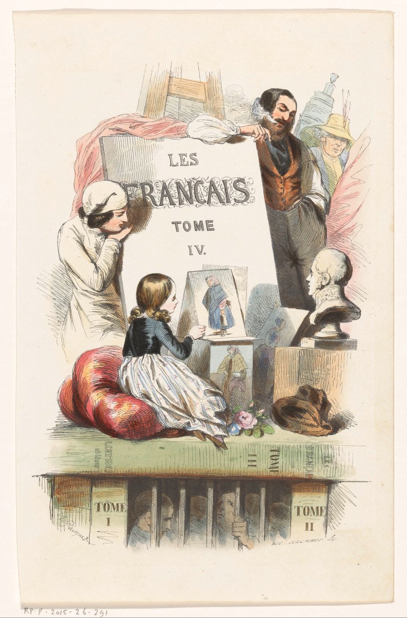 Mirar el arte
Portada de: Les Français peints par eux-mêmes, 1841 de Eugène Guillaumot