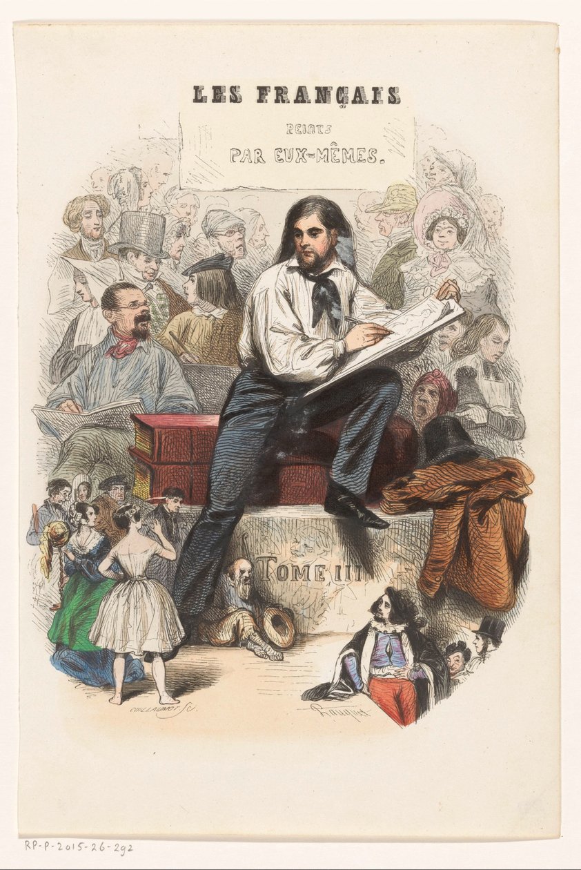 El mundo del arte contemporáneo
Titelpagina voor: Los franceses se pintan solos, 1841 de Eugène Guillaumot