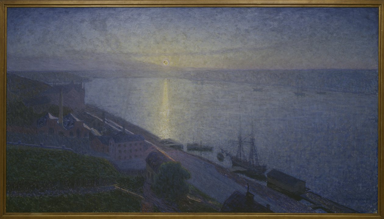 Atardecer de Eugène Jansson