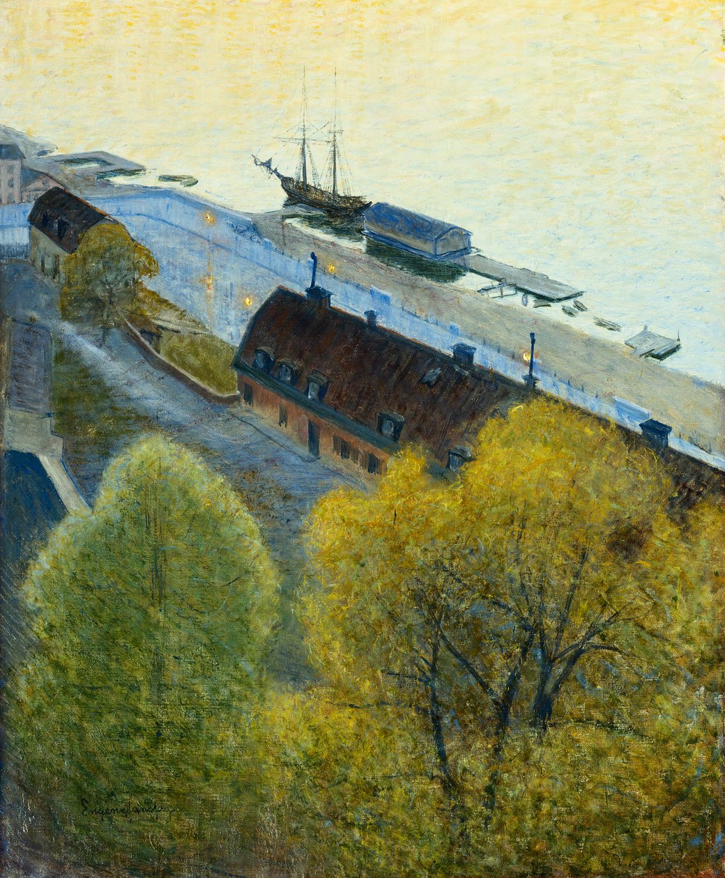 Tarde de primavera de Eugène Jansson