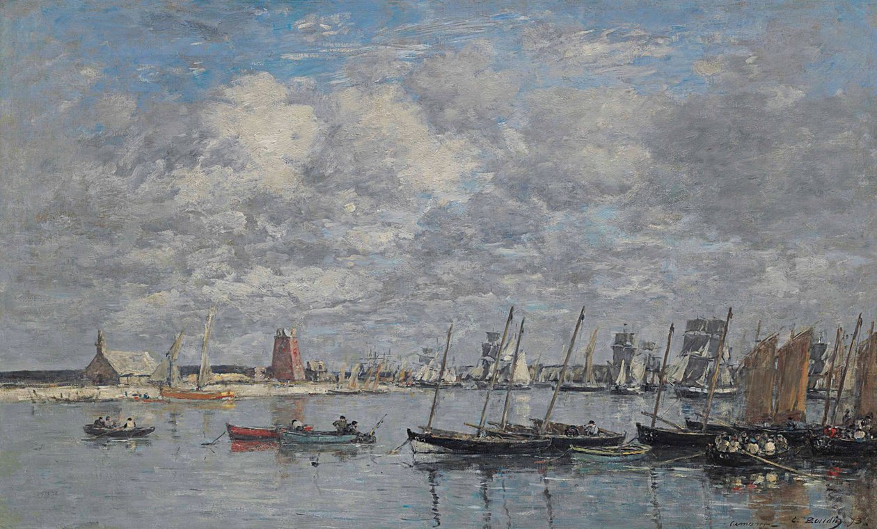 Camaret, el puerto de Eugene Louis Boudin