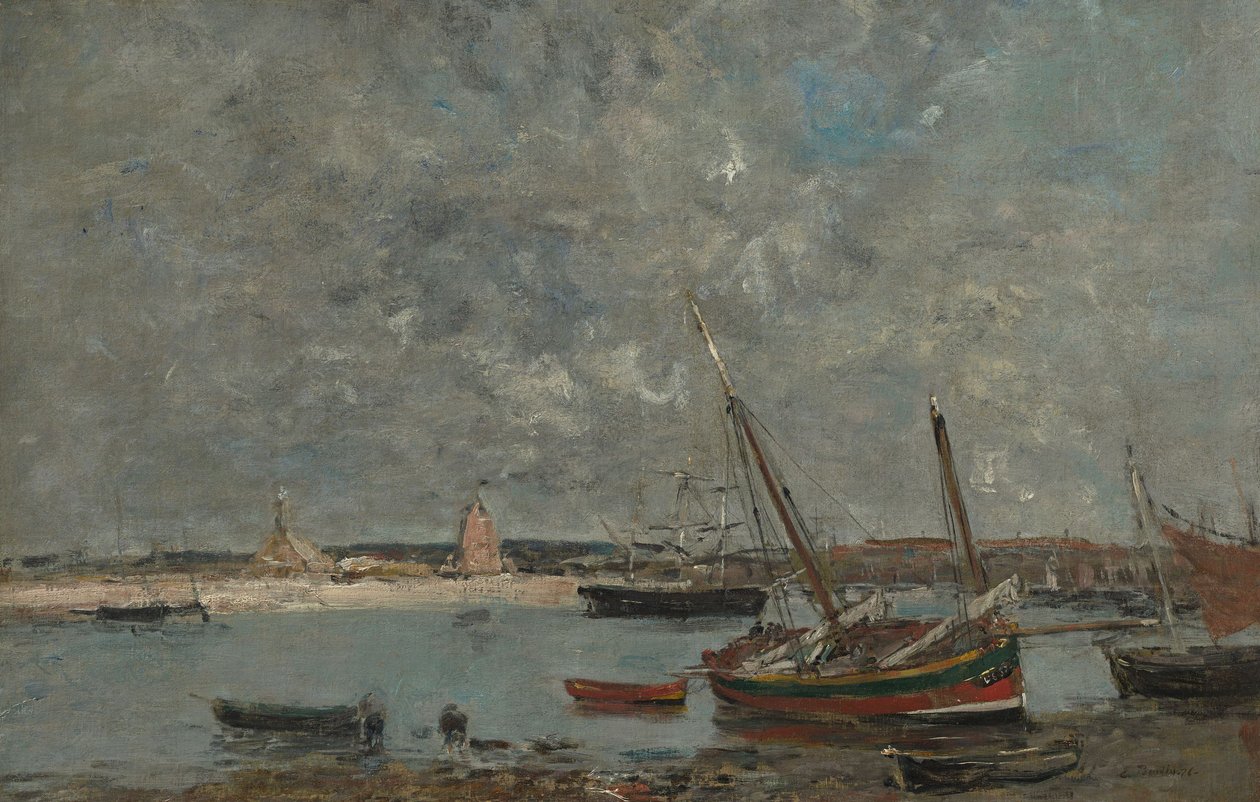 Alemán: Camaret. El puerto Camaret: El Puerto de Eugene Louis Boudin